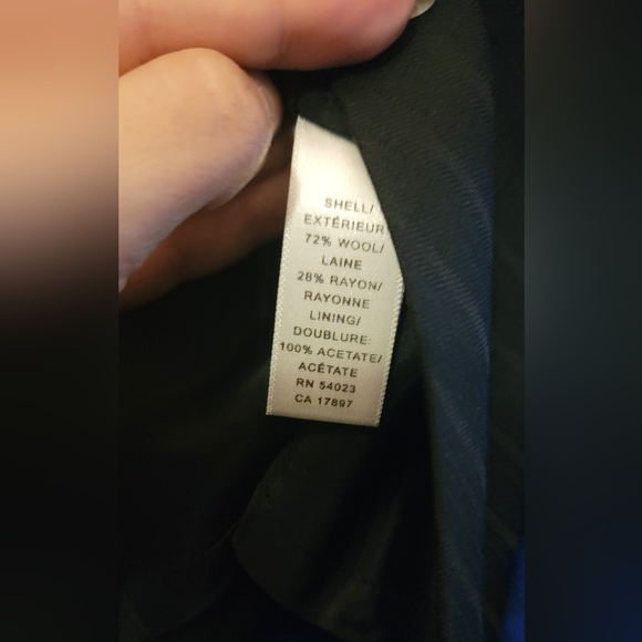 Vintage (03) Banana Republic Black Strapless Cocktail Dress NWT Sz 4P - Picture 4 of 6